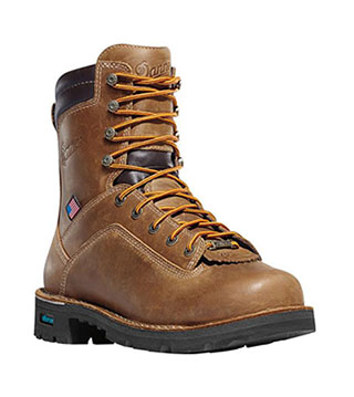 BOOT-17321 - Men's 8 inch Quarry Work Boots - Comp Toe