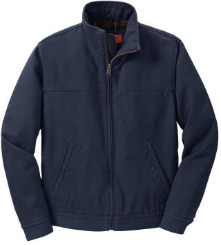 CSJ40 - Washed Duck Cloth Flannel-Lined Work Jacket