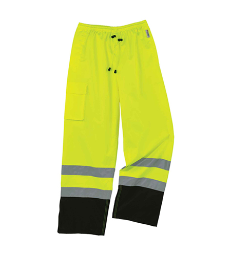 ICO-B-110 - Lightweight ANSI E HiVis Rain Pants