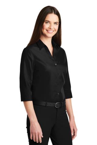 Ladies' 3/4-Sleeve Carefree Shirt