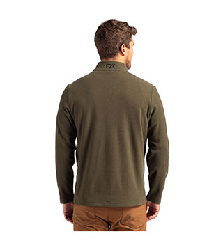 MCK01324 - Hunts Point Eco Textured Fleece Recycled Snap Pullover