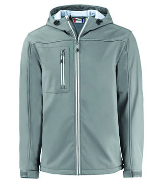 MQO00075 - Telemark Eco Stretch Softshell Full Zip Hooded Jacket