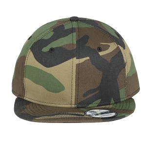 Flat Bill Snapback Cap