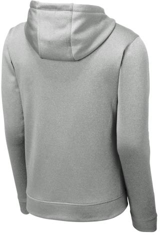 Heather Fleece Hooded Pullover